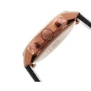 Calvin Klein K2G17TC1 Men's City Rose Gold/Black Leather Chronograph Swiss Watch - WatchStatus Ltd