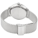 Calvin Klein K8M21126 Men's High Noon Silver Stainless Mesh Swiss Watch - WatchStatus Ltd