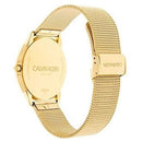 Calvin Klein Minimal Men's Gold / Silver Mesh Watch K3M2T526 - WatchStatus Ltd