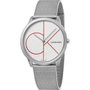 Calvin Klein Minimal Men's White Dial 40mm Watch K3M51152 - WatchStatus Ltd