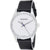 Calvin Klein Steadfast Men's White Dial Black Leather 40mm Watch K8S211C6 - WatchStatus Ltd