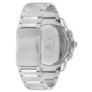 Citizen AT8124-91L Men's Radio Controlled Silver/Blue Perpetual World Chronograph Stainless Watch - WatchStatus Ltd