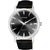 Citizen BM7460-11E Men's Classic Silver/Black Eco-Drive Solar Leather Watch - WatchStatus Ltd