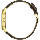 Citizen Eco-Drive Men's Brown Leather Watch AW0102-13A - WatchStatus Ltd