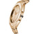 D1 Milano A-UTBL03 Unisex Ultra-thin Brushed Gold 38mm Watch - WatchStatus Ltd