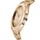 D1 Milano A-UTBL03 Unisex Ultra-thin Brushed Gold 38mm Watch - WatchStatus Ltd