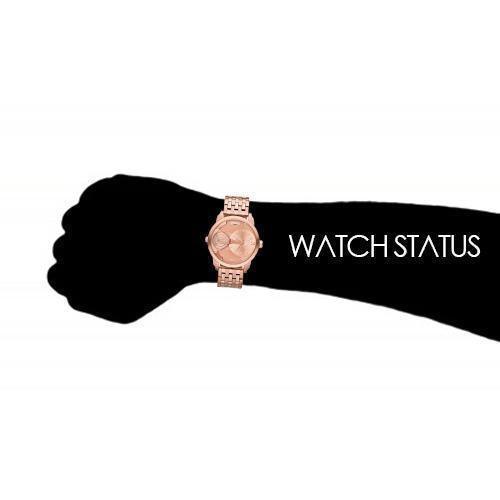 Diesel DZ7318 Unisex Mini Daddy Rose Gold Stainless Steel Dual-Time Watch - WatchStatus Ltd