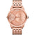 Diesel DZ7318 Unisex Mini Daddy Rose Gold Stainless Steel Dual-Time Watch - WatchStatus Ltd