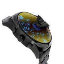 Diesel DZ7373 Mens Uber Chief Black & Pearlescent Glass Stainless Steel Watch - WatchStatus Ltd