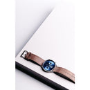 Eminence Mens Blue Dial Chronograph Brown Leather Watch - WatchStatus Ltd