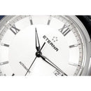 Eterna Adventic Men's Silver / Black Leather Automatic Watch 2970.41.62.1326 - WatchStatus Ltd