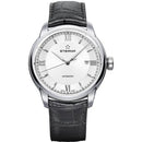 Eterna Adventic Men's Silver / Black Leather Automatic Watch 2970.41.62.1326 - WatchStatus Ltd