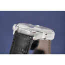 Eterna Adventic Men's Silver / Black Leather Automatic Watch 2970.41.62.1326 - WatchStatus Ltd