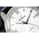 Eterna Adventic Men's Silver / Black Leather Automatic Watch 2970.41.62.1326 - WatchStatus Ltd