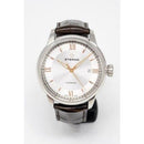 Eterna Adventic Men's Silver / Brown Leather Automatic Watch 2970.41.17.1325 - WatchStatus Ltd