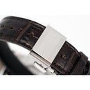 Eterna Adventic Men's Silver / Brown Leather Automatic Watch 2970.41.17.1325 - WatchStatus Ltd