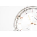 Eterna Adventic Men's Silver / Brown Leather Automatic Watch 2970.41.17.1325 - WatchStatus Ltd