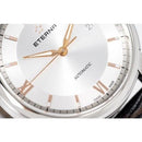 Eterna Adventic Men's Silver / Brown Leather Automatic Watch 2970.41.17.1325 - WatchStatus Ltd