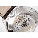 Eterna Adventic Men's Silver / Brown Leather Automatic Watch 2970.41.17.1325 - WatchStatus Ltd