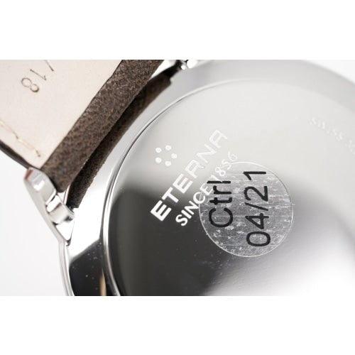 Eterna Eternity Men's Brown Leather Watch 2730.41.48.1397 - WatchStatus Ltd