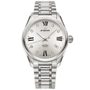 Eterna KonTiki Ladies Silver Diamond Automatic Watch 1260.41.16.1731 - WatchStatus Ltd