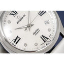 Eterna KonTiki Ladies White Leather Automatic Watch 1260.41.66.1379 - WatchStatus Ltd
