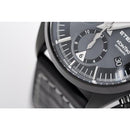Eterna KonTiki Men's Black Leather Automatic Chronograph Watch 1241.43.41.1305 - WatchStatus Ltd