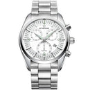 Eterna KonTiki Men's Silver Chronograph Watch 1250.41.11.0217 - WatchStatus Ltd