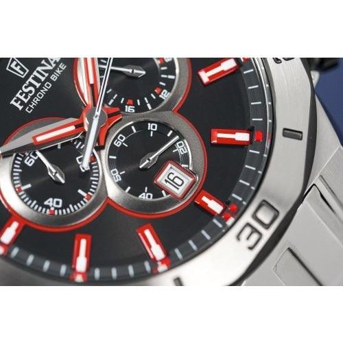 Festina Chrono Bike Mens Black Dial Watch F20448-7 - WatchStatus Ltd