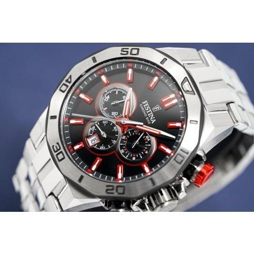 Festina Chrono Bike Mens Black Dial Watch F20448-7 - WatchStatus Ltd