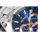 Festina Chrono Bike Mens Blue Dial Watch F20327-4 - WatchStatus Ltd