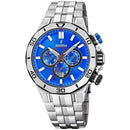 Festina Chrono Bike Mens Electric Blue Stainless Steel F20448-2 - WatchStatus Ltd