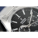 Festina Chrono Mens Black Dial Watch F16826-C - WatchStatus Ltd