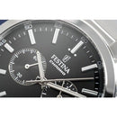 Festina Chrono Mens Black Dial Watch F16826-C - WatchStatus Ltd