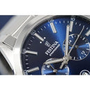 Festina Chrono Mens Blue Dial Watch F16826-B - WatchStatus Ltd