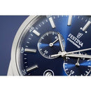 Festina Chrono Mens Blue Dial Watch F16826-B - WatchStatus Ltd