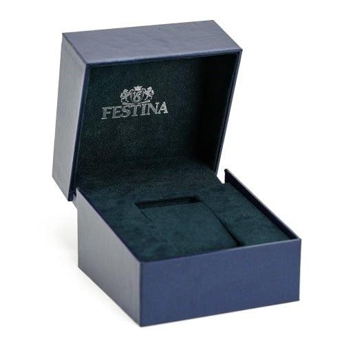 Festina Chrono Mens Blue Dial Watch F16826-B - WatchStatus Ltd