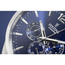 Festina Timeless Mens Blue Dial Chronograph Watch F20343-7 - WatchStatus Ltd