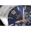 Festina Timeless Mens Blue Dial Chronograph Watch F20343-9 - WatchStatus Ltd