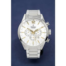 Festina Watch Silver Gold Timeless Chrono Stainless Steel F20343-1 - WatchStatus Ltd