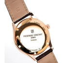 Frederique Constant Classic Men's Automatic Brown Leather Watch FC-303MV5B4 - WatchStatus Ltd
