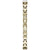 Furla Bangle Ladies Gold / White Watch WW00010003L2 - WatchStatus Ltd