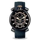 Gaga Milano Bionic Skull Slim Black 46mm Watch 5082.BS01 - WatchStatus Ltd