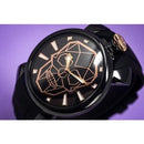 Gaga Milano Bionic Skull Slim Black 46mm Watch 5082.BS01 - WatchStatus Ltd