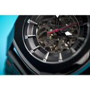 Gaga Milano Frame_One Skeleton Black Watch 7072.01 - WatchStatus Ltd