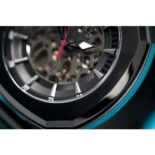 Gaga Milano Frame_One Skeleton Black Watch 7072.01 - WatchStatus Ltd