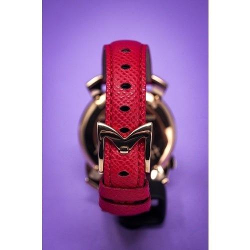 GaGa Milano Hello Kitty Rose Gold / Red 40mm Watch - WatchStatus Ltd