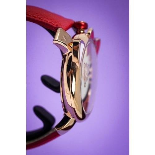 GaGa Milano Hello Kitty Rose Gold / Red 40mm Watch - WatchStatus Ltd