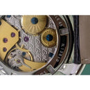 GaGa Milano Manuale Automatic Black Leather 48mm Watch 5010.11 - WatchStatus Ltd