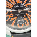 GaGa Milano Manuale Automatic Black Leather 48mm Watch 5010.11 - WatchStatus Ltd